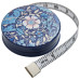 William Morris Woodblock Floral - Retractable Tape Measure