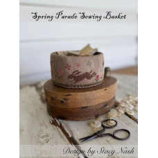 Spring Parade Sewing Basket