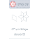 EPP Iron-ons 1-1/2" 60 Degree Diamond